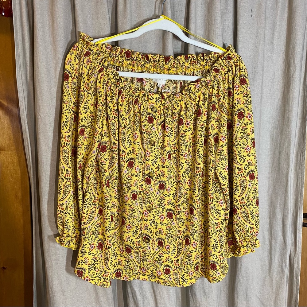Mellóday Off-Shoulder Ruffled Top - Picture 7 of 12